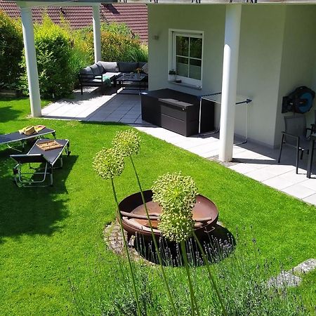 Entspannen Im Gruenen, Ferienwohnung Mit Eigenem Garten Keilberg Exteriör bild
