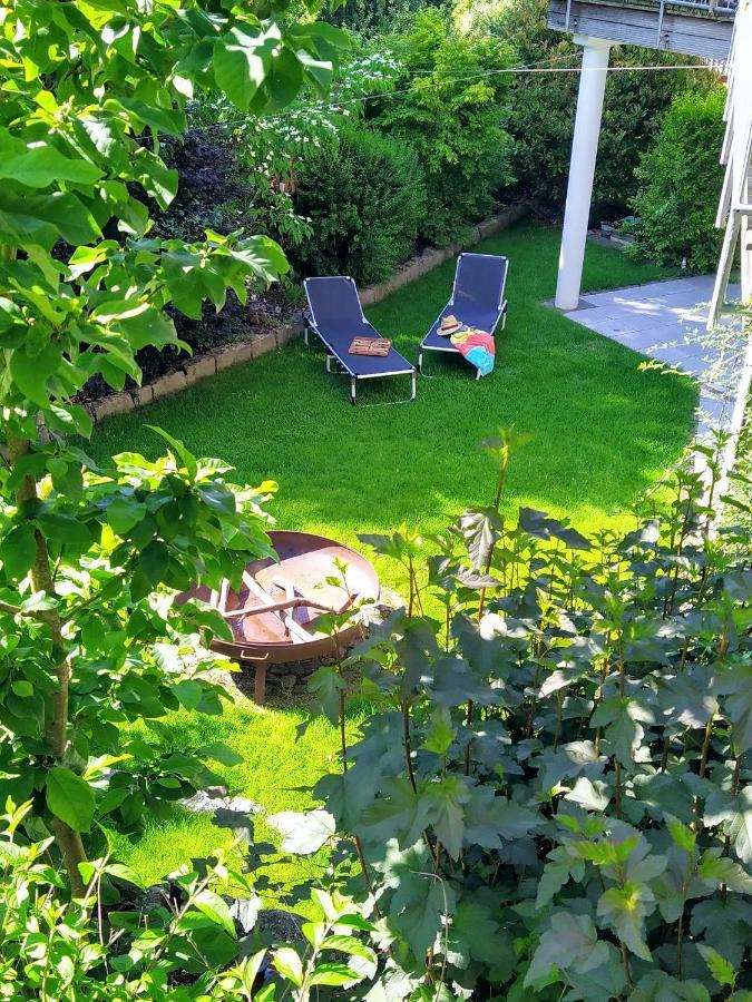 Entspannen Im Gruenen, Ferienwohnung Mit Eigenem Garten Keilberg Exteriör bild